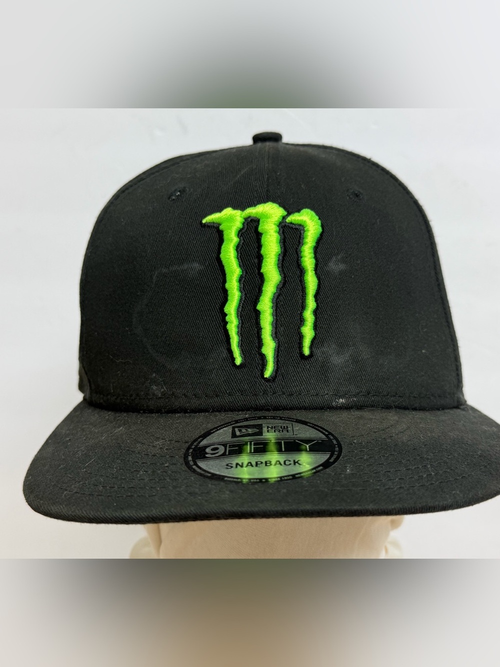 Monster Energy New Era 9Fifty SnapBack Hat Green Claw Adjustable Black Giveaway
